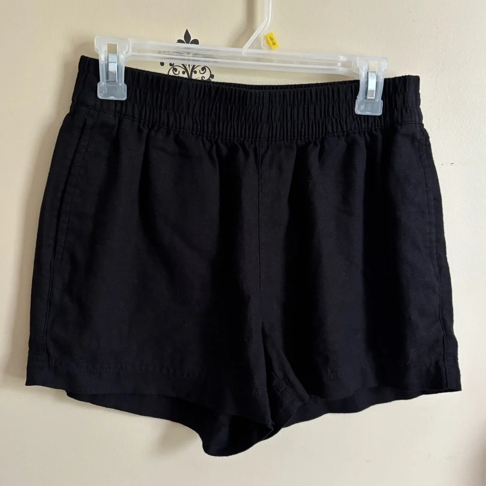 Old Navy linen blend shorts women’s size small - Picture 2 of 6
